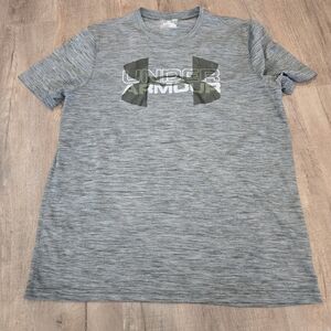 Under Armour T-Shirt, Large, Gray